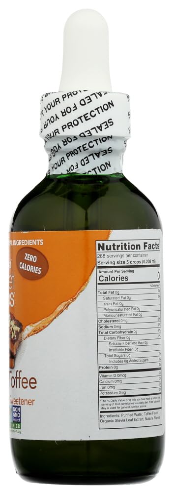Sweetleaf 50927 Toffee Clear Liquid Stevia by Wisdom Natural Brands