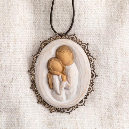Willow Tree Holy Family, Sculpted Hand-Painted Hanging Ornament | Sentimental Keepsake Gift for Loved Ones, Cast from a Susan Lordi Original Carving, Cast Resin, Ready to Hang