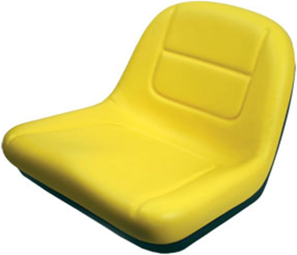 AI Products Deluxe High Back Seat for John Deere Riding Mower Lawn Tractor Models G110, L100, L105, L107, L110, L118, L120, L130, 135, 145