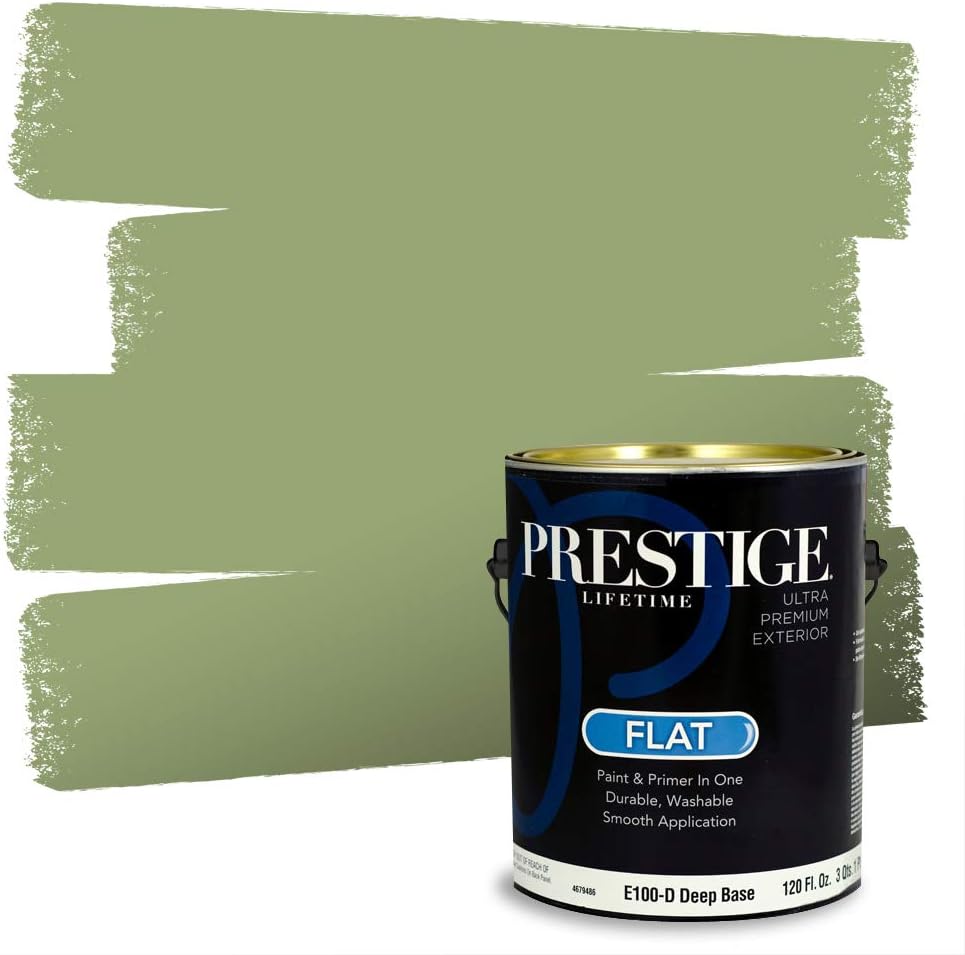 PRESTIGE Interior Paint and Primer in One, Garden Sage, Eggshell, 1 Gallon