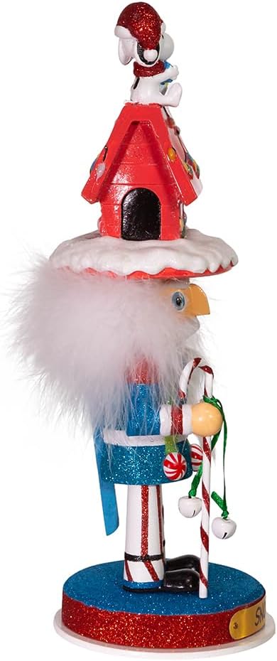 Kurt Adler Peanuts Snoopy Dog House Hollywood Nutcracker