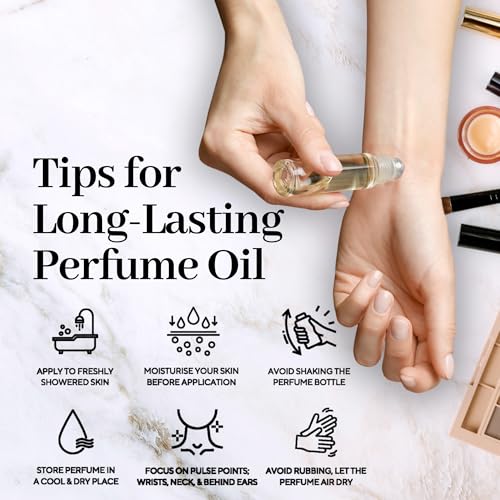 Comparable to White Linen Alcohol-Free Fragrance - 8ml Travel Size Perfume Oil in Glass Bottle, Perfume Oil Roll On Rollerball for On the Go Use