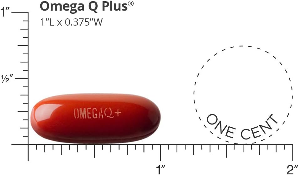 Dr. Sinatra Omega Q Plus– Omega-3 and CoQ10 Supplement Delivers Everyday Heart Health Support with 50 mg of CoQ10 and Provides Antioxidant Power