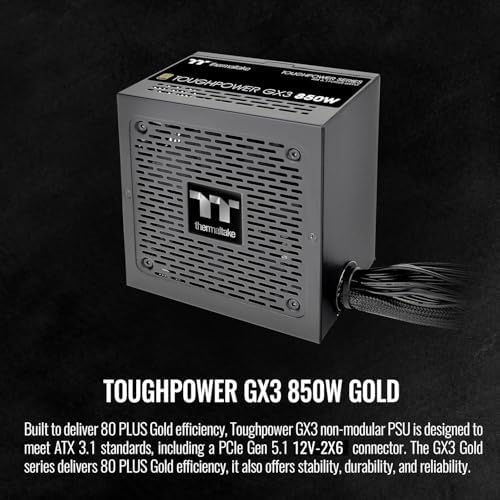 Thermaltake Smart 500W 80+ White Certified PSU, Continuous Power with 120mm Ultra Quiet Cooling Fan, ATX 12V V2.3/EPS 12V Active PFC Power Supply PS-SPD-0500NPCWUS-W