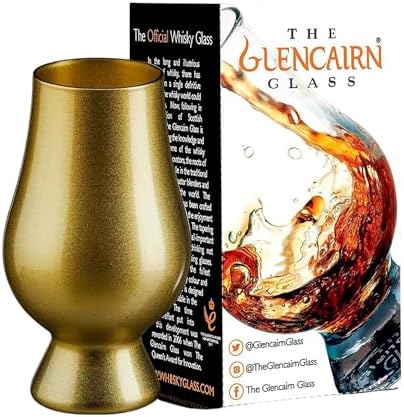 GLENCAIRN BLACK WHISKY GLASS IN GIFT CARTON