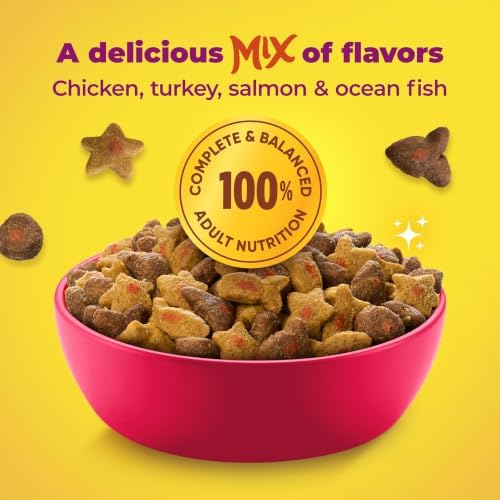 Meow Mix Hairball Control Dry Cat Food, 6.3 Pound Bag