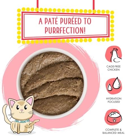 Weruva Wet Cat Food, Jolly Good Fares with Chicken and Salmon Pate, 3oz Can, Pack of 12