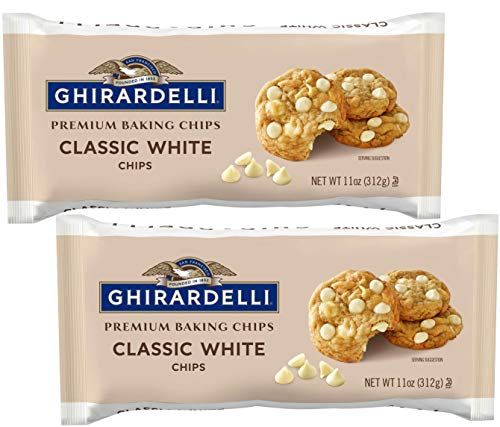 Ghirardelli Classic White Chocolate Chip, 11 oz, 2 pk