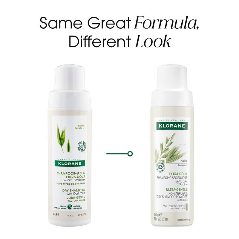 Klorane Dry Shampoo with Oat Milk - Non-Aerosol