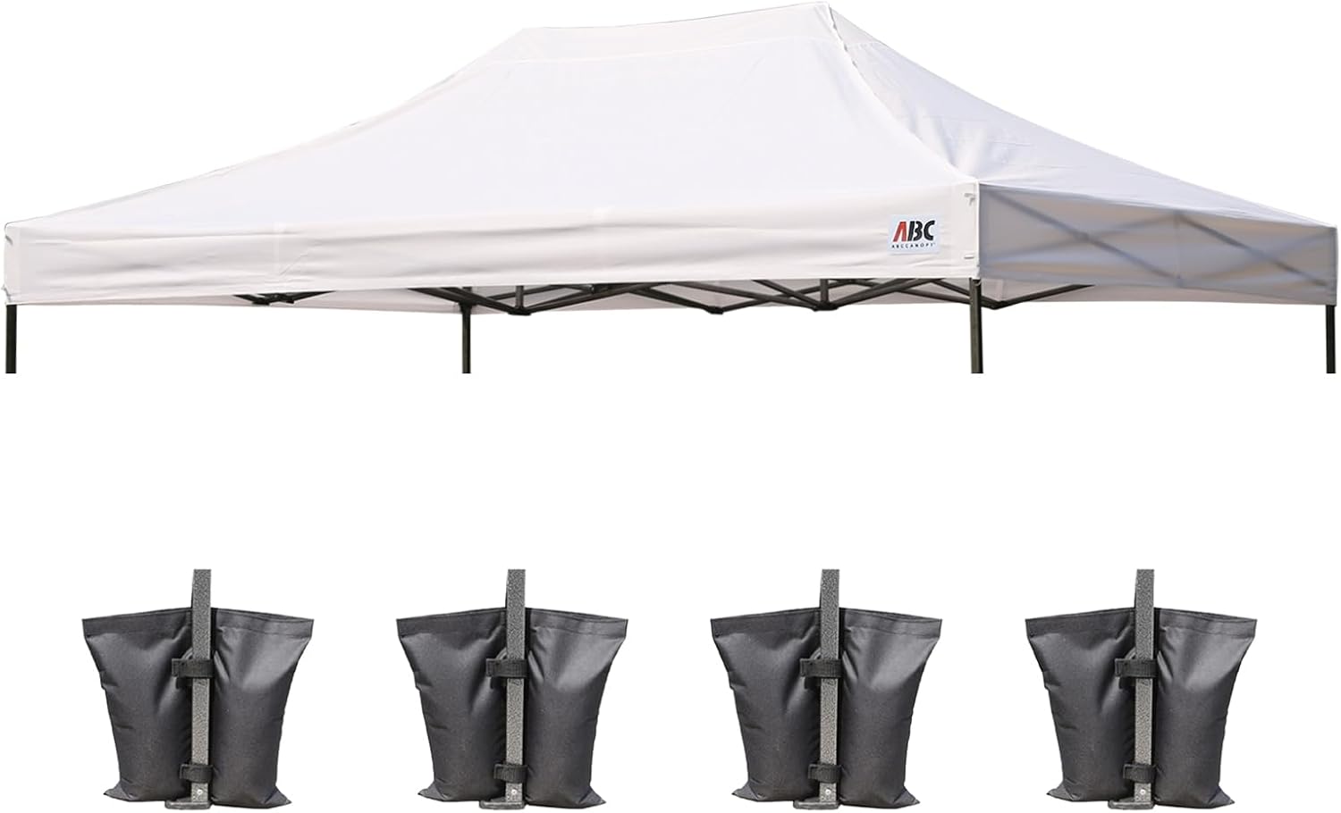 ABCCANOPY Replacement Canopy Top for Pop Up Canopy Tent 10x10 White