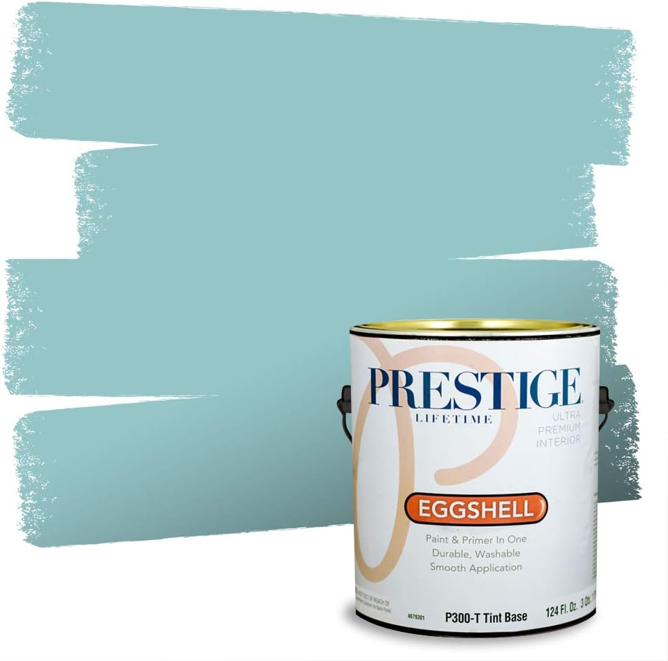 PRESTIGE Interior Paint and Primer in One, Garden Sage, Eggshell, 1 Gallon