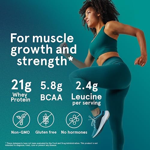 Puori PW1, Grass Fed Whey Protein Powder, Dark Chocolate, 30 Servings | Pasture-Raised Whey Protein Powder Drink Mix containing BCAA Amino Acids - Post-Workout Supplement for Muscle Gain & Recovery
