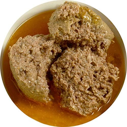 Against The Grain Nothing Else! 100% Salmon Dog Food – 12 Count, 11 oz Each – Single-Ingredient Meatball Texture in Natural Broth – Wet Dog Food – Grain & Gluten Free