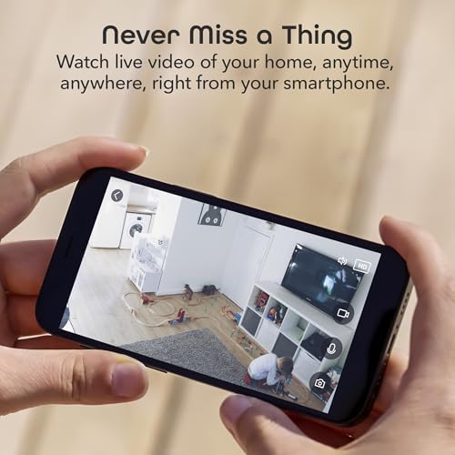 Geeni Look 1080p Indoor Camera, Full HD Wi-Fi & Motion Detection, 2-Pack | 2-Way audio, night vision, works with Alexa & Google Home