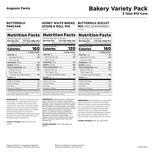 Augason Farms Bakery No. 10 Can