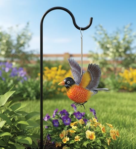 Regal Art & Gift Bird Bouncie, Hand-Painted Metal Spring Garden Decor