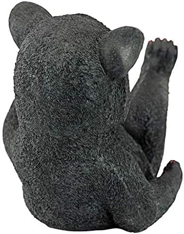 Design Toscano QM2594300 Roly-Poly Bear Cub Statue, Walking Bear,Full Color