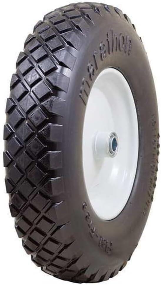 Marastar Flat-Free PUR Foam Wheel,15-1/2" 00056-1 Each