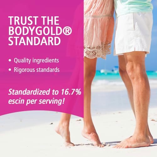 Body Gold Venastat, Leg Vein Support Supplements, 60 Veggie Capsules