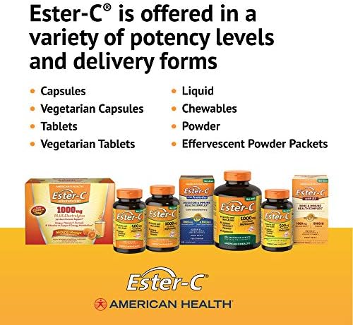 Ester-Vitamin C with Citrus Bioflavonoids 500 Milligrams 450 Veg Tabs