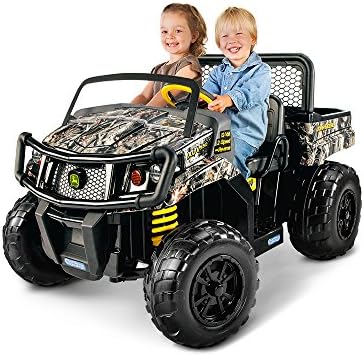 Peg Perego John Deere Gator XUV Realtree Camo Extra-Large 12 Volt Ride-on, Durable Design for Kids 3-8