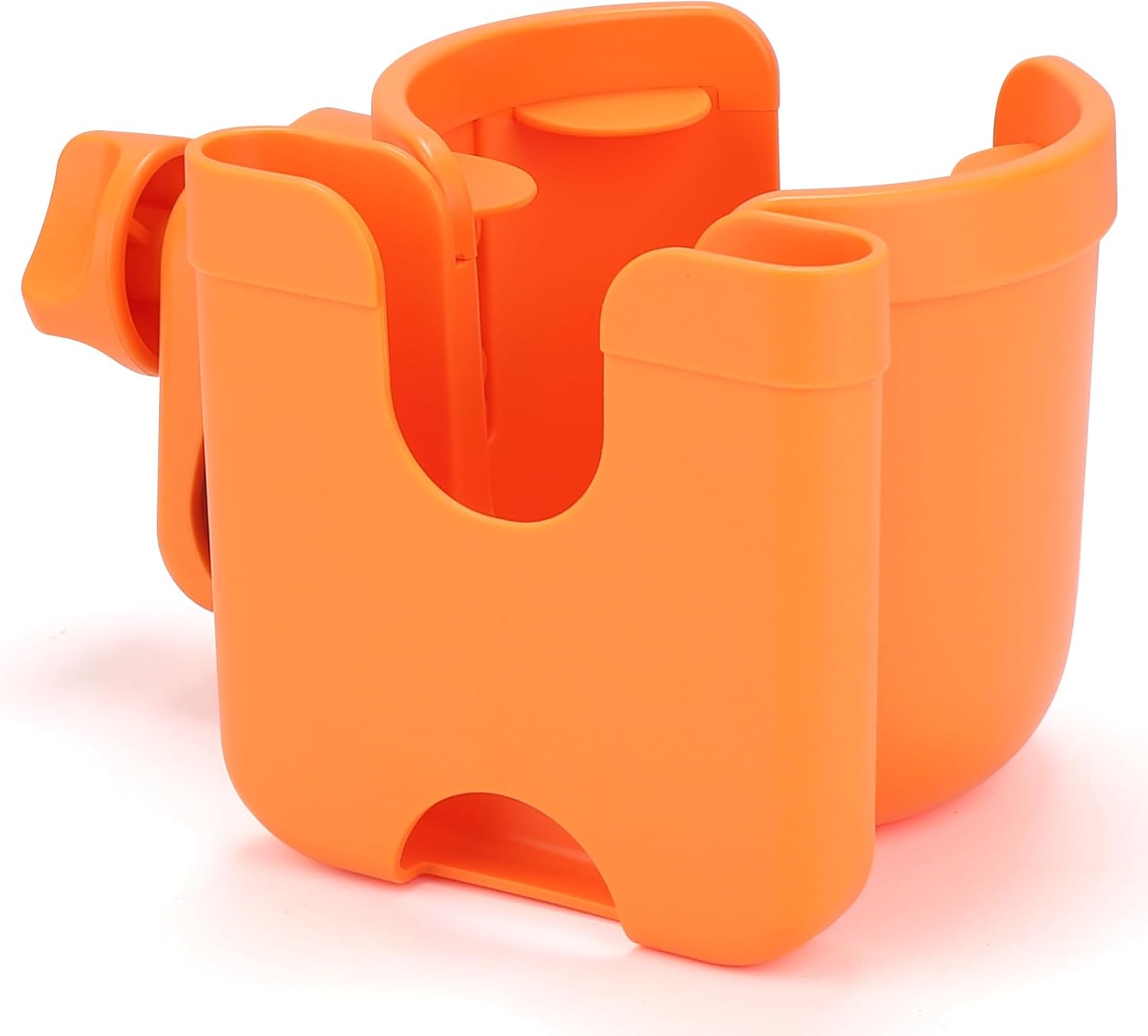 Accmor Stroller Cup Holder with Phone Holder, Bike Cup Holder, Universal Cup Holder for Uppababy Nuna Strollers, 2-in-1 Drinks Holder for Walker