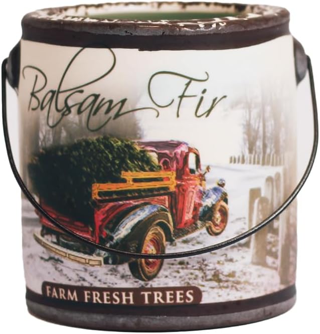 A CHEERFUL GIVER 95hr 20oz Scented Candle - Balsam Fir - Multi-Wick Glass Candle - Gifts For Men and Women