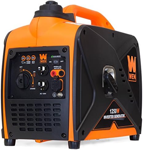 WEN 56125i Super Quiet 1250-Watt Portable Inverter Generator, CARB Compliant
