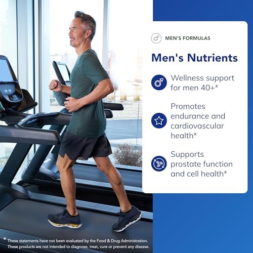 Pure Encapsulations Men's Nutrients - Multivitamin Mineral Supplement to Support Energy, Endurance & Stamina in Men Over 40* - Vitamin D & Vitamin C - Gluten-Free & Non-GMO - 360 Capsules | Multivitamin Mineral Supplement to Support Energy, Endurance and…