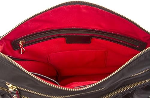 Nylon Crossbody Bag - Premium Lightweight Top-Zip Handbag