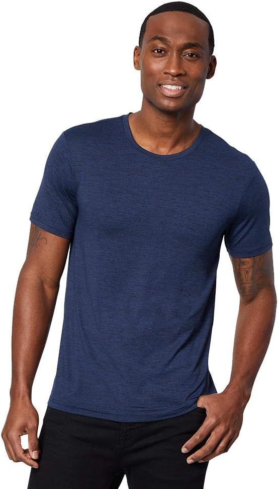 32 Degrees Men's Cool Classic Crewneck T-Shirt, Anti-Odor, Quick Drying, 4-Way Stretch