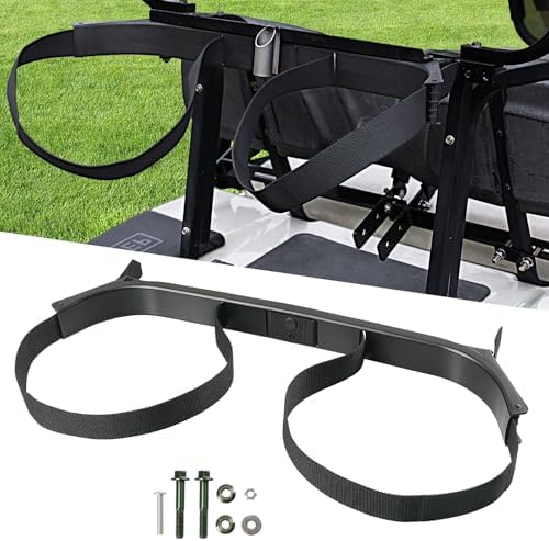 Panglong 2 Seat DS Golf Cart Bag Holder with Screws, Golf Bag Attachment for 1987-Up Club Car DS 2 Seat Models, OEM #1013935
