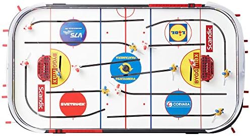 Stiga Tabletop Ice Hockey Game Play Off 21 Sweden-Canada,Black/White,96 x 50 cm