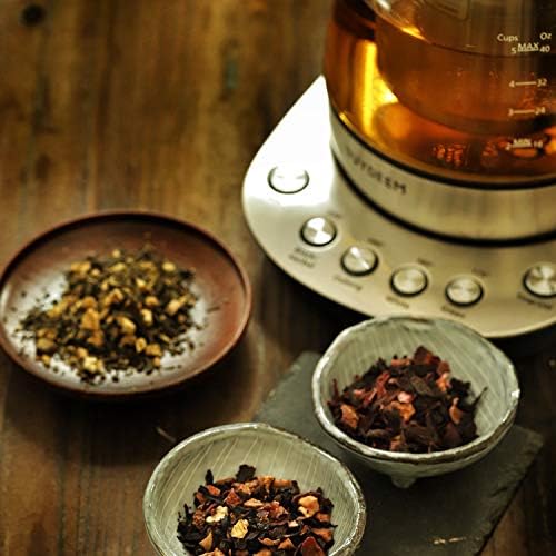 BUYDEEM K2423 Tea Maker, 5 Temperature Settings, Removable Infuser, 1.2L