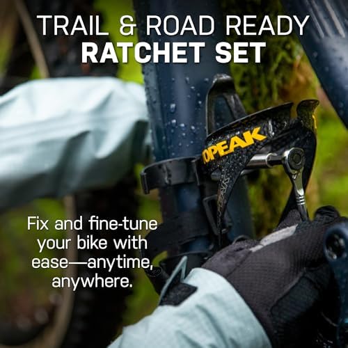 Topeak Ratchet Rocket Lite DX Bike Repair and Maintenance Tool, 16 Functions, Includes Nylon Bag, Black | bike-multifunction-tools