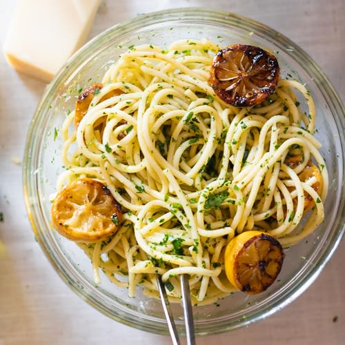 Lucini Italia Delicate Lemon Extra Virgin Olive Oil - EVOO Infused with Fresh Lemon - Olive Oil for Marinade, Grilling, Roasting, Baking - Non-GMO Verified, Whole30 Approved, Kosher, 250mL