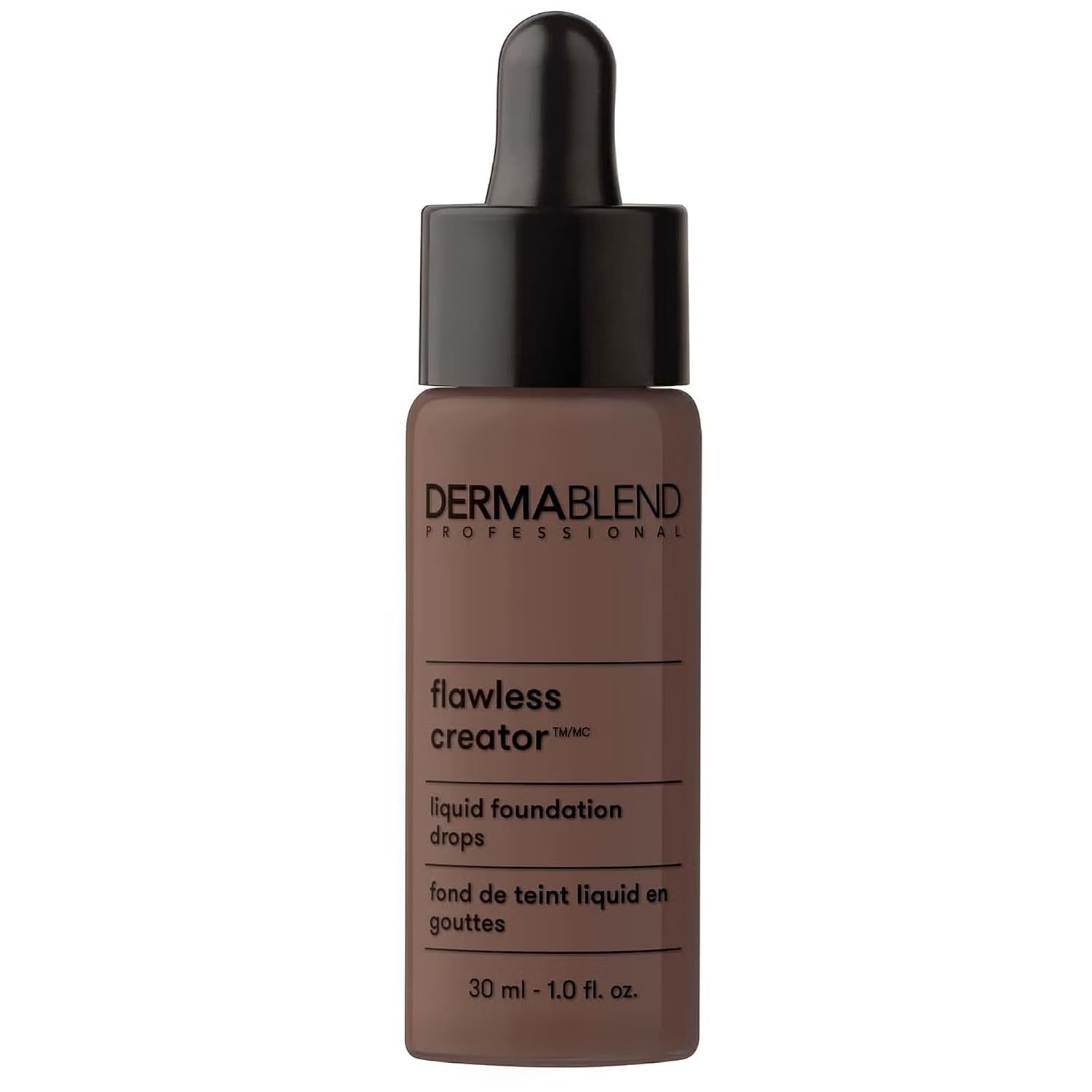 Dermablend Flawless Creator Multi-Use Liquid Foundation Makeup, Full Coverage Lightweight Buildable Foundation, Natural Finish, 1 Fl oz.