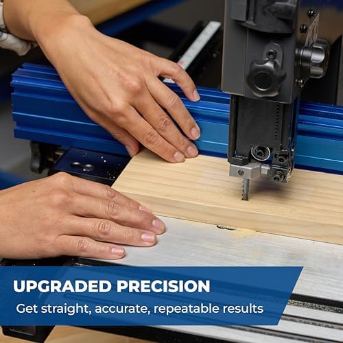 Kreg KMS7200 Precision Band Saw Fence - Workbench Accessory - Workbench Rail - Fits Most Band Saws