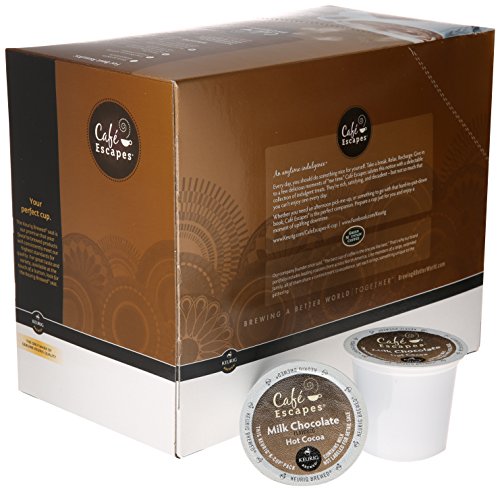 Café Escapes Hot Cocoa, Milk Chocolate, 24 Count