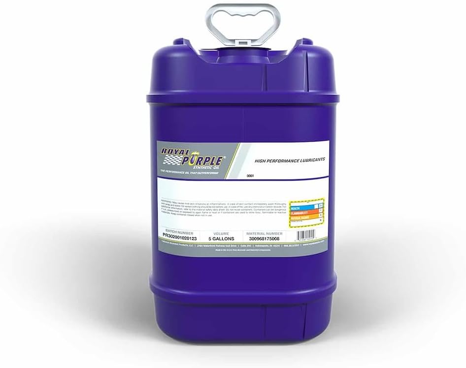 Royal Purple (36250-6PK HPS 20W-50 Synthetic Motor Oil with Synerlec Additive Technology - 1 Quart, (Case of 6)