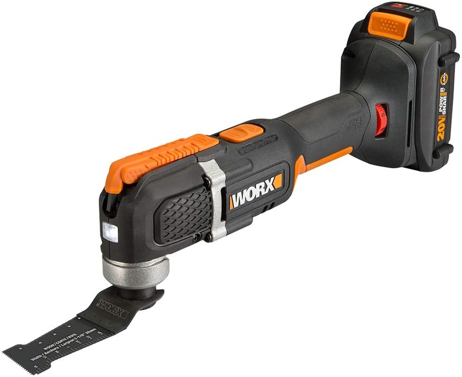 WORX Cordless Oscillating Multi-Tool, 20V Sonicrafter, WX696L