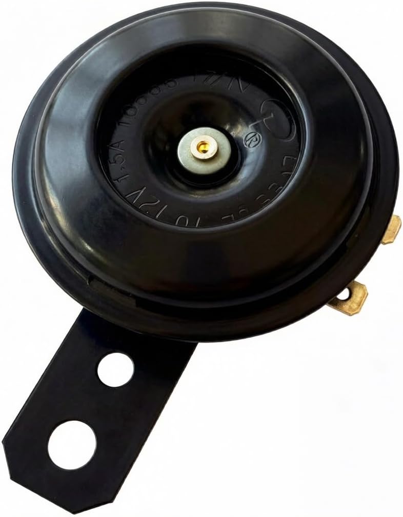 105dB Loud Motorcycle Electric Horn Kit, 12V Waterproof Warning Speaker for Traffic Safety, Universal Replacement for ATV, Dirt Bike