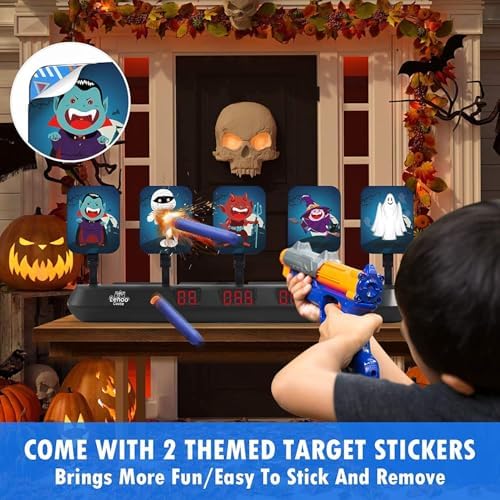 Lehoo Castle Shooting Targets for Nerf Guns, 5 Practice Targets for Kids