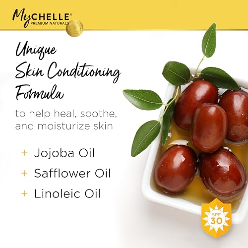 MyChelle Dermaceuticals Sun Shield Clear Spray SPF 30 (6 Fl Oz) - Liquid Zinc Sunscreen Spray with Bentonite Clay and Jojoba - Balances Oil Levels and Conditions Skin - Water Resistant for 80 Minutes