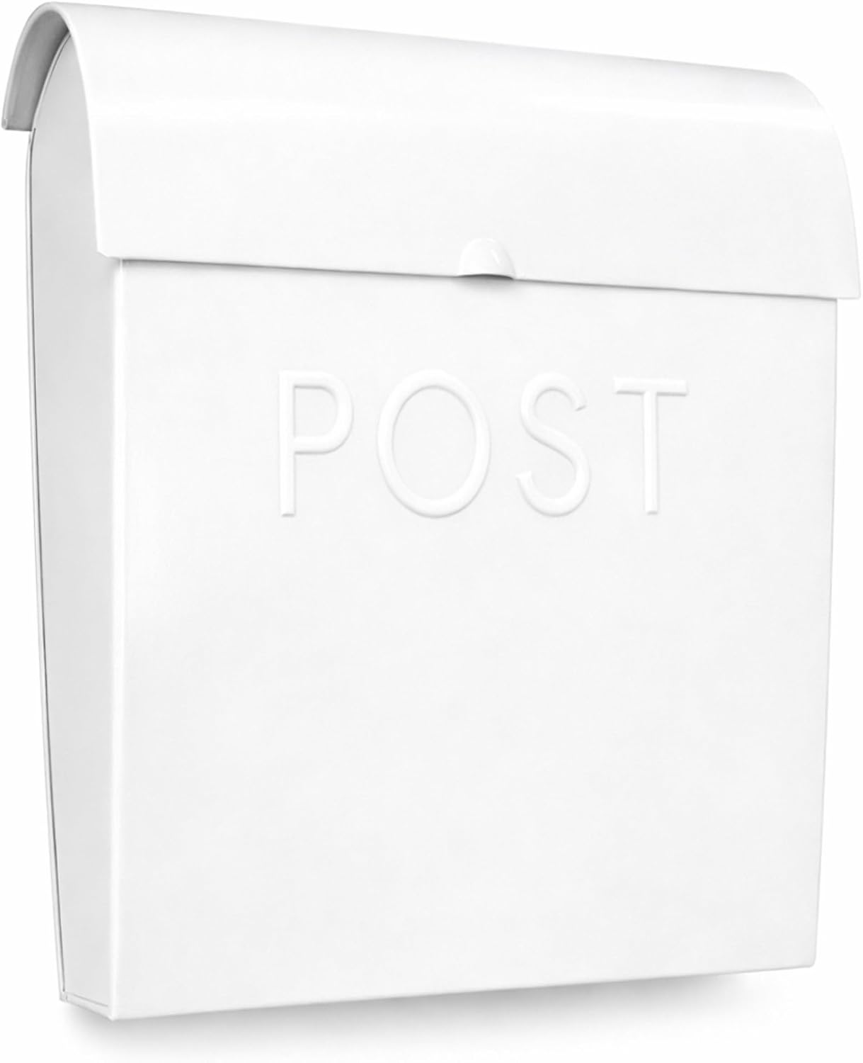 NACH Mailboxes for Outside Wall Mount, 12 x 11.2 x 4.5 inch, Black Mailbox, Waterproof Mailbox with Outdoor Newspaper Holder - The Euro Mailbox