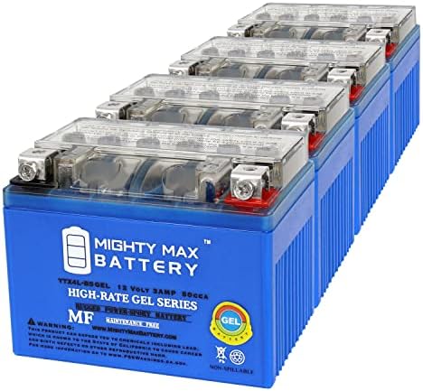 Mighty Max Battery YTX4L-BS Gel Battery for ATV Quad Dirt/Pit Bike 50/70/110/125 CC Brand Product