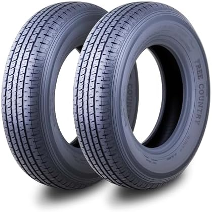 FREE COUNTRY 2 Premium Trailer Tire ST225/75R15 10PR LRE 117N w/Scuff Guard