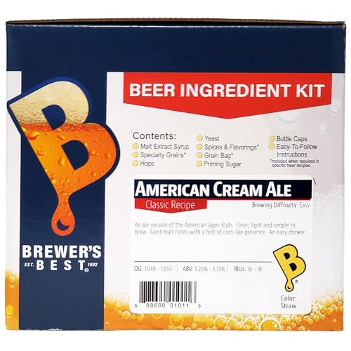 American Cream Ale Homebrew Beer Ingredient Kit