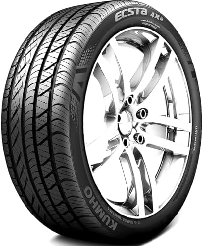 235/50-18 Kumho Ecsta 4X II KU22 All Season High Performance Tire 420AAA 97W 2355018 | Passenger High Performance All Season Traction 97W Rated