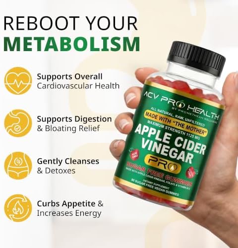 ACV with Sugar Makes No Sense! Apple Cider Vinegar Gummies Sugar Free Low Carb Advanced Keto Acv Gummies Keto Gummy Detox Cleanse (90 Count)